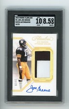 SGC 8.5 Auto 10 - 2023 Panini Flawless JOE GREENE Patch Auto #d 10/25
