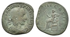 Gordian III (AD 238-244). &AElig; Sestertius (28,49 mm, 20,77 g).