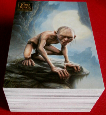 Herr der Ringe - ''Masterpieces'' - komplettes Base Set (90 Karten) Topps 2006