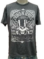 Guns N' Roses Black Appetite For Destruction Size L Band T-Shirt Rockabilia