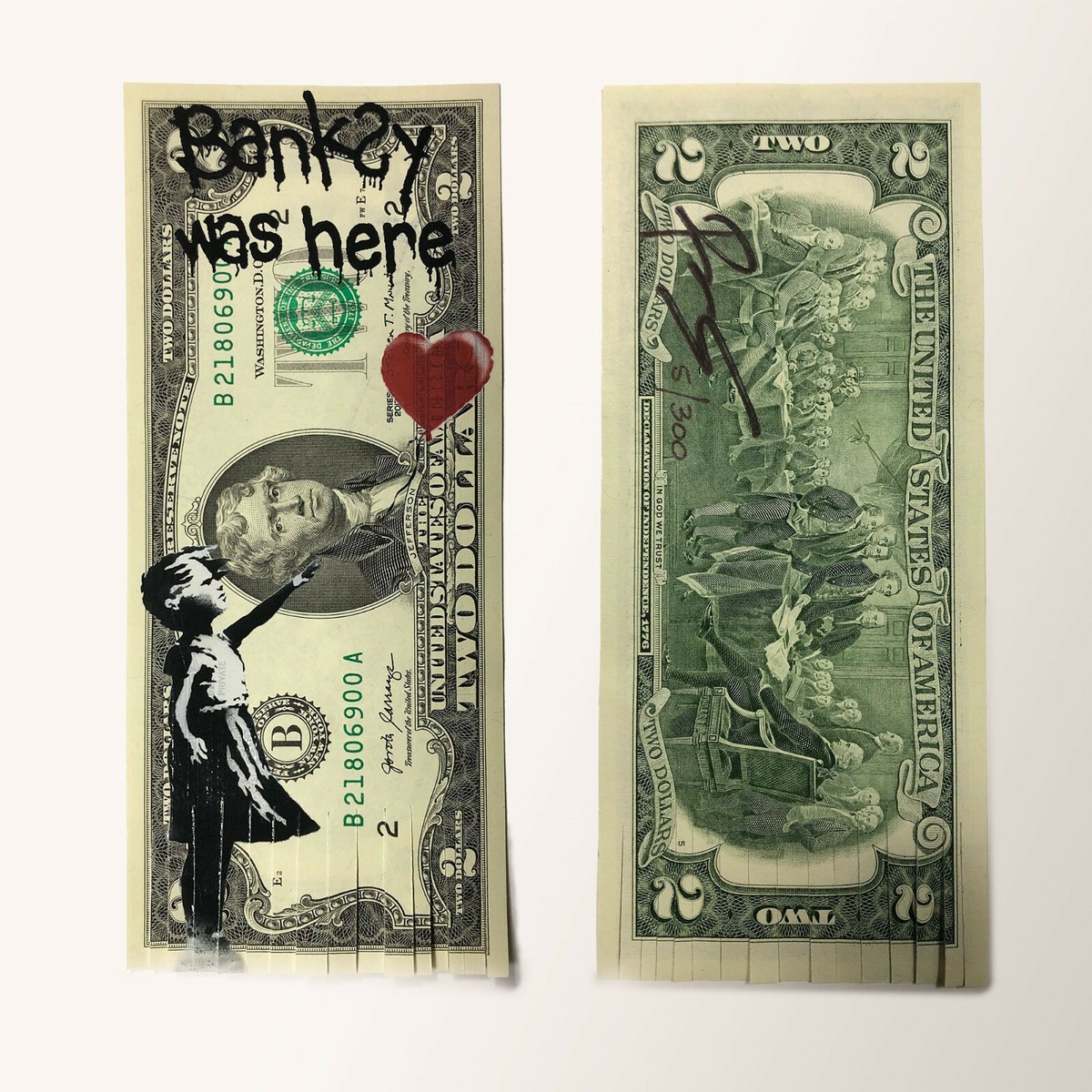 rene gagnonAISシリーズ キャンバス作品dolk banksy DOLK『PUNK』世界でたった6枚しかないオリジナルキャンバス作品