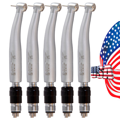 1-5* NSK QD-J Style Dental High Speed Handpiece Push + Quick Coupler 4 Holes