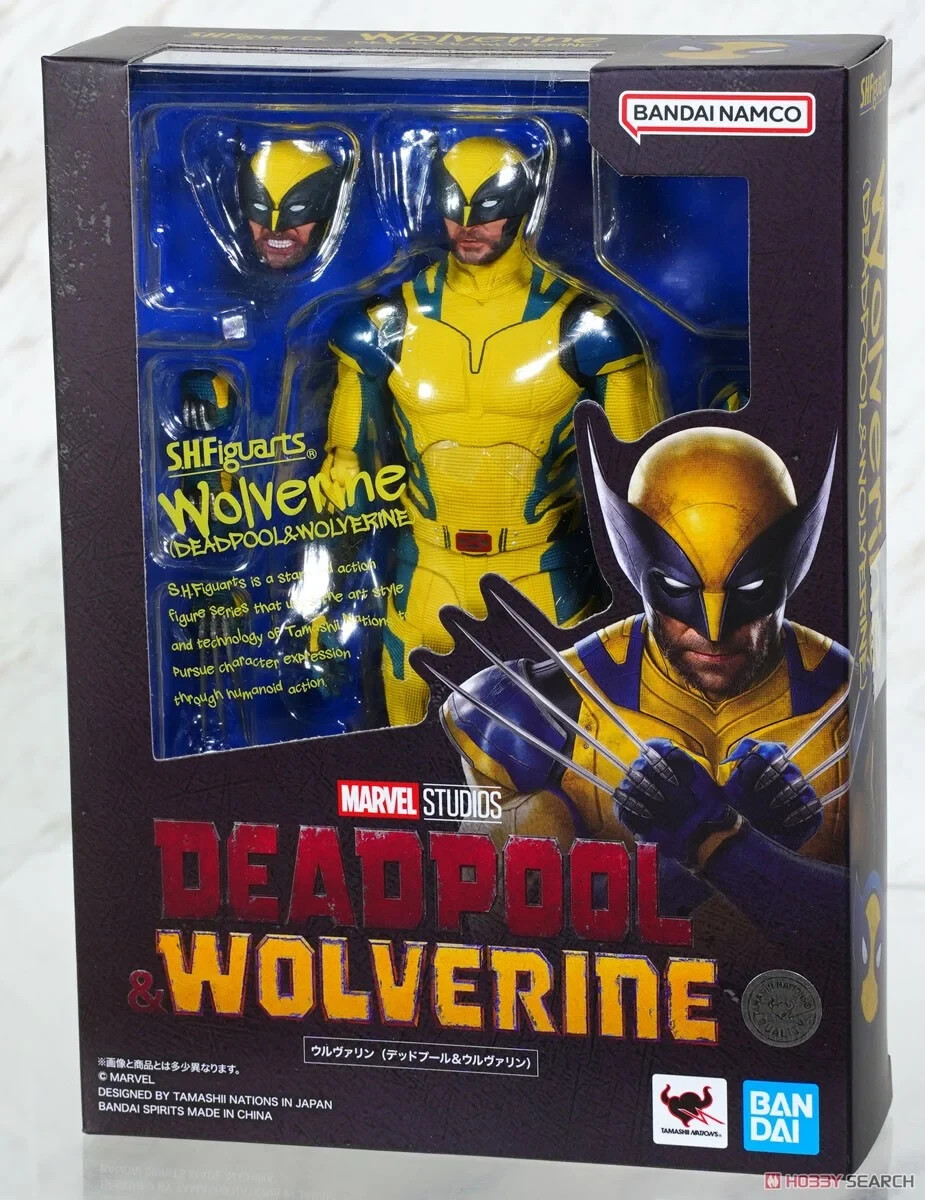 BANDAI S.H.FIGUARTS MARVEL (DEADPOOL & WOLVERINE) WOLVERINE