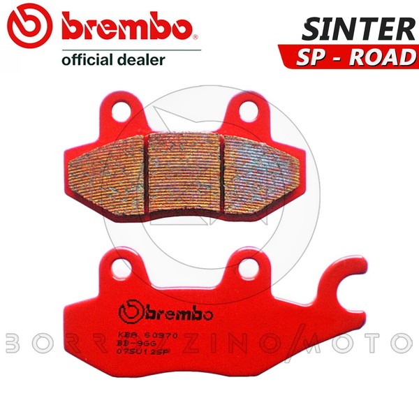 BremsbelÄGe Hinten Brembo Rot 07SU12SP Triumph Sprint 1050 ST ABS 2005-image