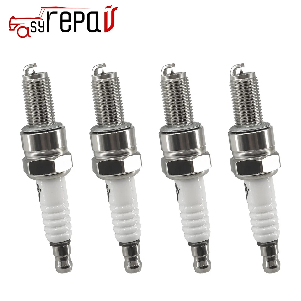 4X Ignition Coil + Spark Plugs for Kawasaki Ninja 1000 650 650R ZX12R ZX9R - Image 3 of 4