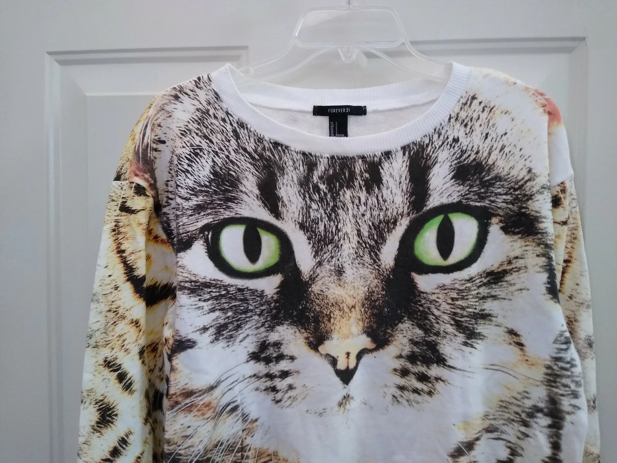 Forever 21 cat clearance sweater
