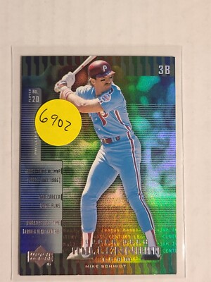 2000 UPPER DECK MIKE SCHMIDT MILLENIUM PHILLIES HOF