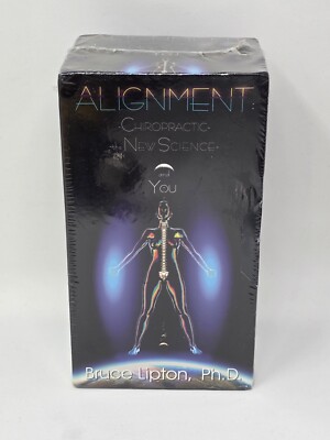 Alignment: Chiropractic, the New Science and You (3-VHS Set, 2002) Bruce Lipton