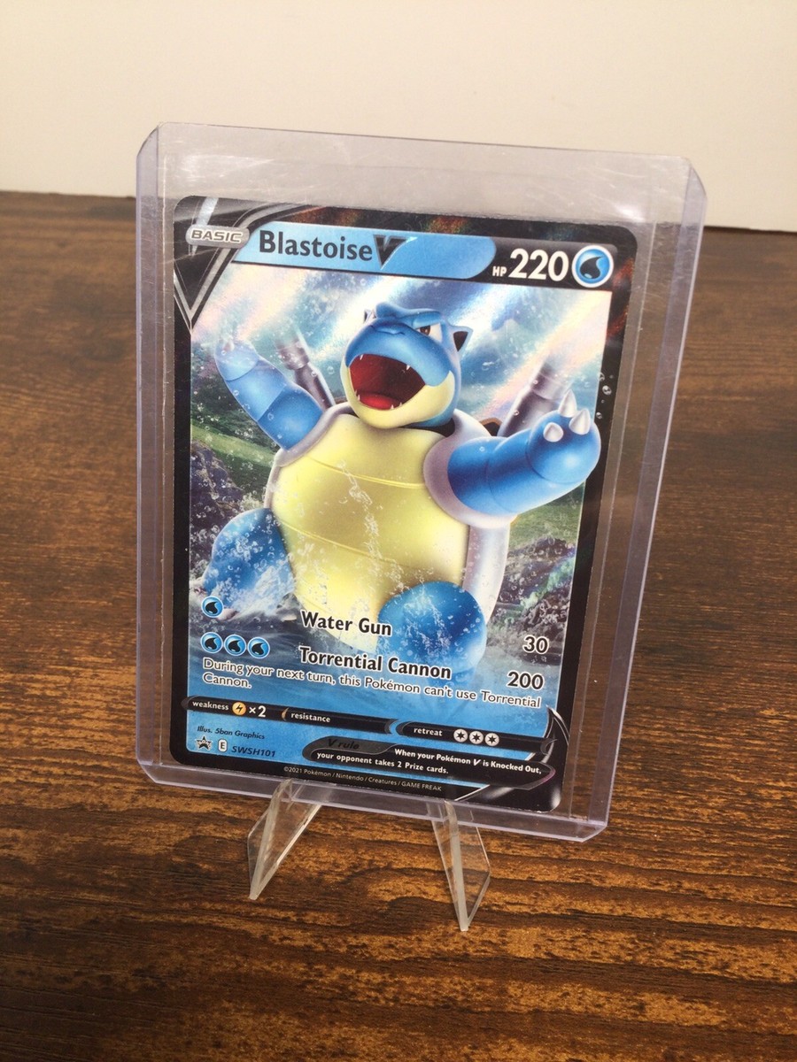 blastoise v pokemon card value Blastoise V (SWSH Promo 101)