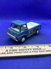 Wheelie Wagon Tootsietoy - 1969 - PICK-UP TRUCK - 4" Long - Blue - Made in USA