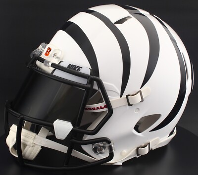 bengals football helmets CINCINNATI BENGALS NFL Riddell Speed Full Size REPLICA Football Helmet