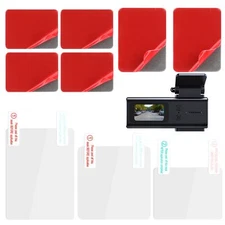 3 Pcs Electrostatic Sticker Mounting Dash Cam 6 Pcs Double-Sided Sticker for Win