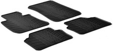 All Weather Rubber Floor Mats Fits 2006-2011 Bmw 3 Series - 4 Piece Set - Black