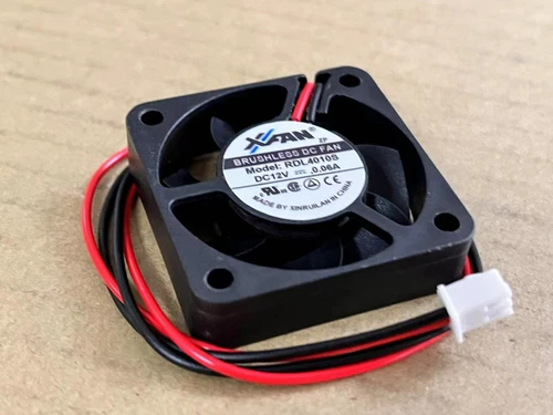 RDL4010S per XFAN VENTOLA DC BRUSHLESS DC12V 0,06A ventola di raffreddamento 4CM 2 fili 2 pin - Foto 2 di 3