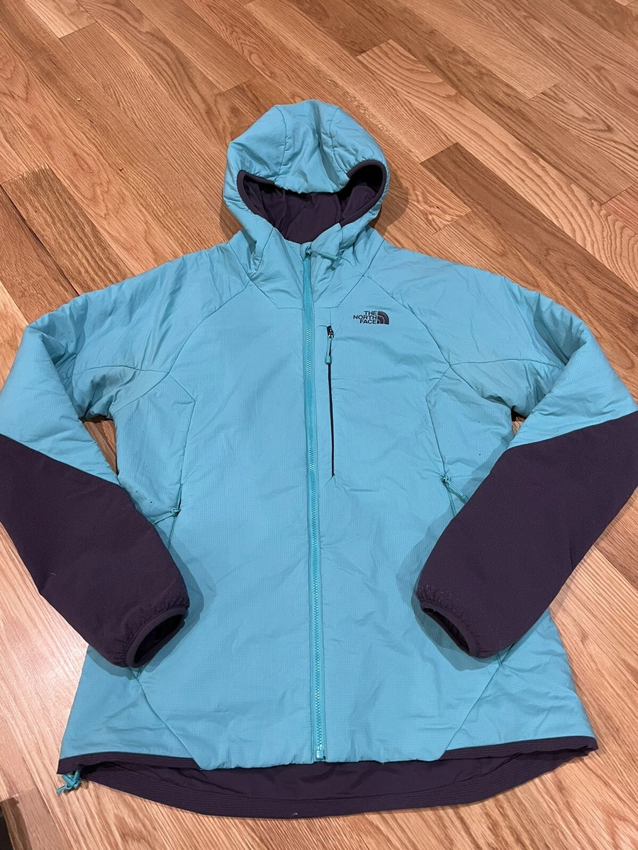 The North Face Womenu0026#039;s Ventrix Hooded Jacket Sz M Blue Purple | eBay