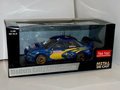 SUMBARU IMPREZA WRC P. SOLBERG/MILLS 2005 MONTE CARLO #5 SUN STAR