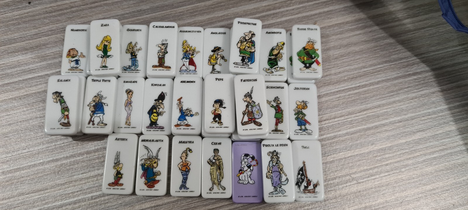 Dominos Astérix indispensables pour créer un parcours géant et ludique