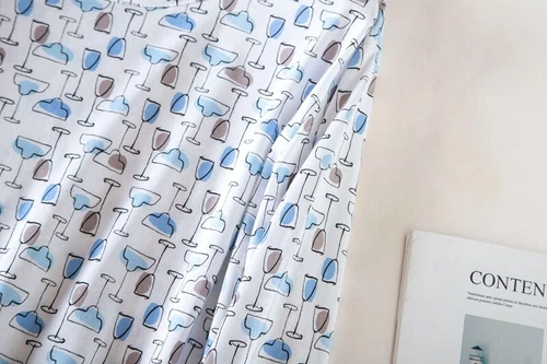 Women's Pajamas Long Sleeve Nightgown Sleep Shirt Cotton Nightshirt Sleep Dress - Bild 16 von 38
