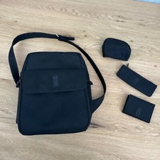 Missoni Cintura Tracolla Viaggio Pendolare Borsa Set Piccola Nero Nylon Tasche Minimal