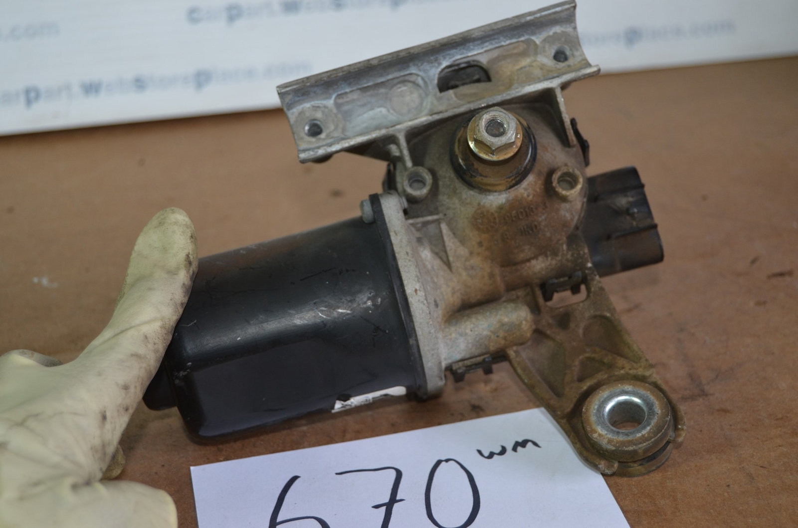 04 - 08 DODGE PICK UP 1500 Used Front Windshield Wiper Motor #670WM