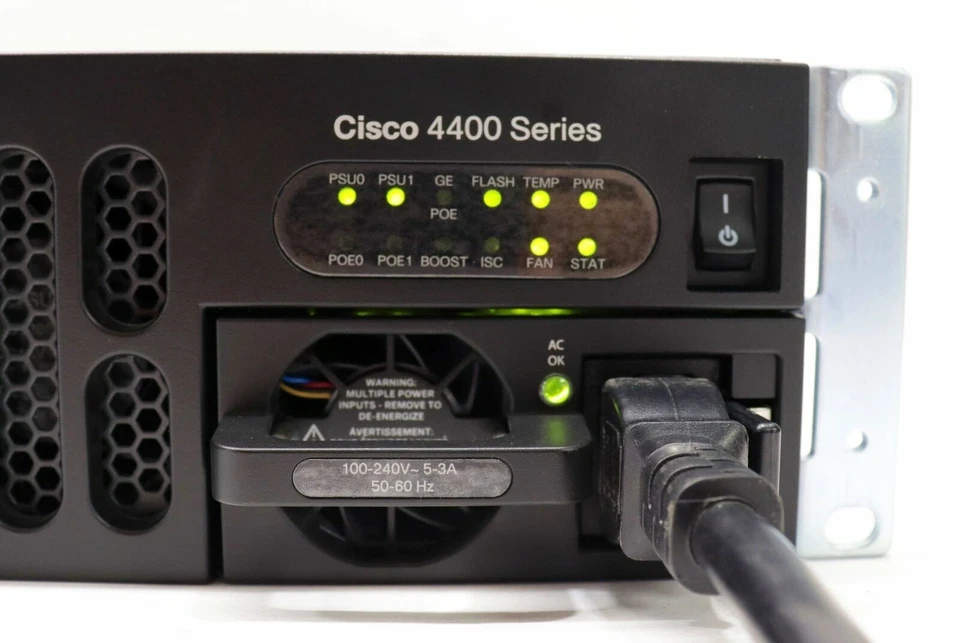 CISCO ISR4451-X/K9 4 Port GIGABIT Integrated Service Router Dual AC PWR ISR4451 - Image 2 of 4