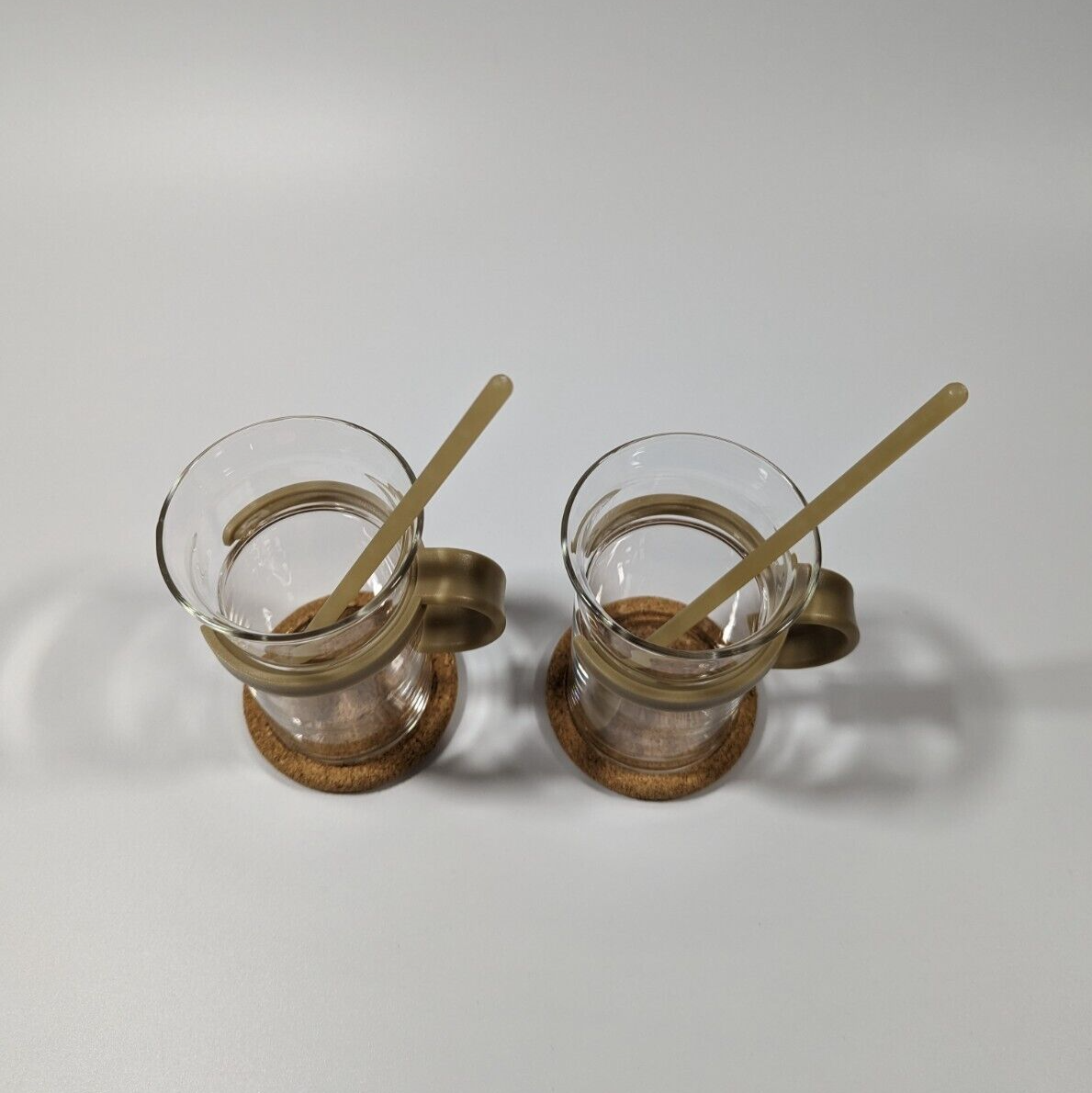 Bodum x Irish Coffee Glasses with Spoons and Cork Coasters