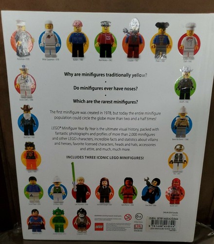 Lego® Minifigure Year by Year : A Visual History by Daniel Lipkowitz and Greg Fa - Picture 4 of 4