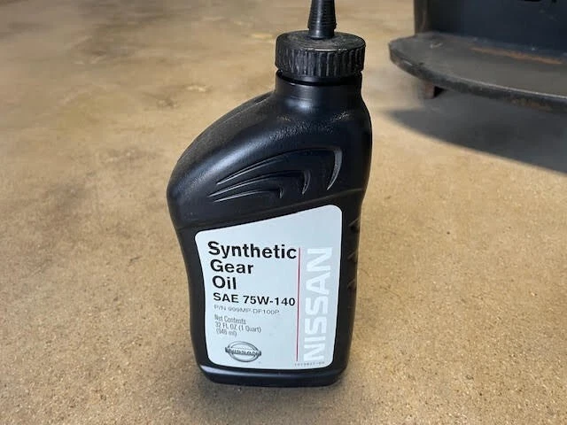 1pk Genuine Nissan Synthetic 75W140 Gear Oil 999MP-DF100P - Image 3 of 3