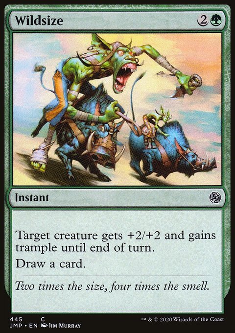 MTG Magic the Gathering Wildsize (445/496) Jumpstart LP