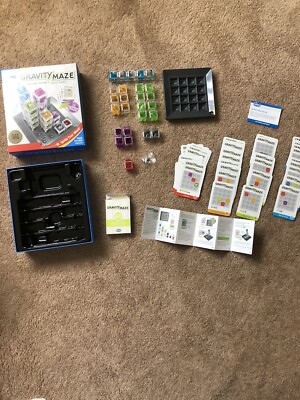 Gravity Maze Falling Marble Logic Game 2015 Toy Of The Year  100% COMPLETE