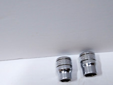 2 Vintage Snap-On 6pt Sockets 3/8" Drive 3/8 & 7/16 Inch Tools