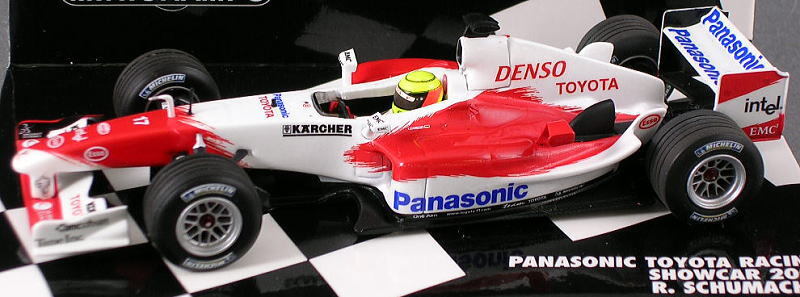 ミニカー PANASONIC TOYOTA RACING SHOWCAR 2009 61QeURTzcsL._UF350,350_QL50_.jpg