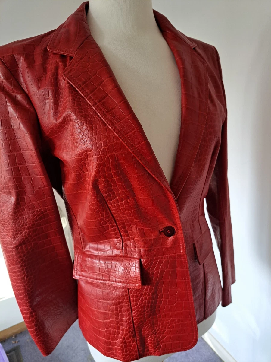 Marella shop leather jacket