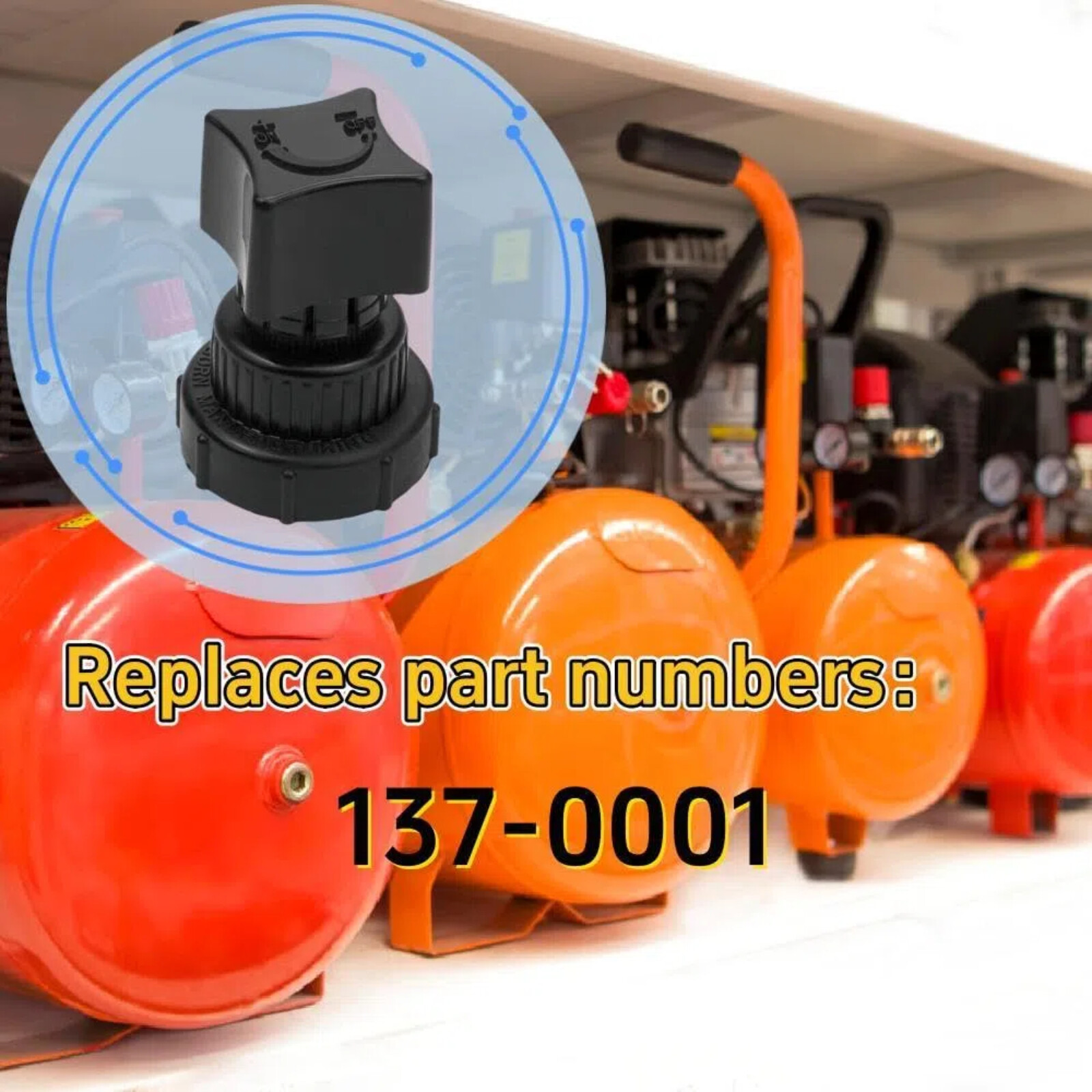 Regulator Valve Knob Fit For Sanborn Craftsman