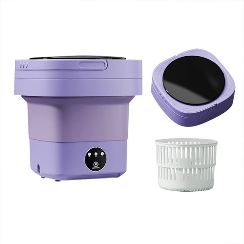 8L Mini Washing Machine, Folding Portable Sterilization Drying Laundry Machine - Picture 14 of 14