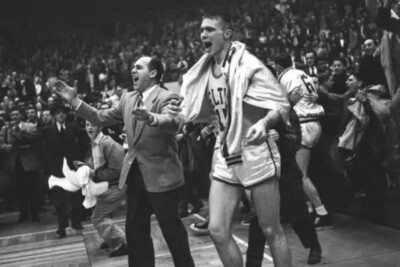 Boston Celtics Basketball Foto 1957 Red Auerbach 4x6 Photo