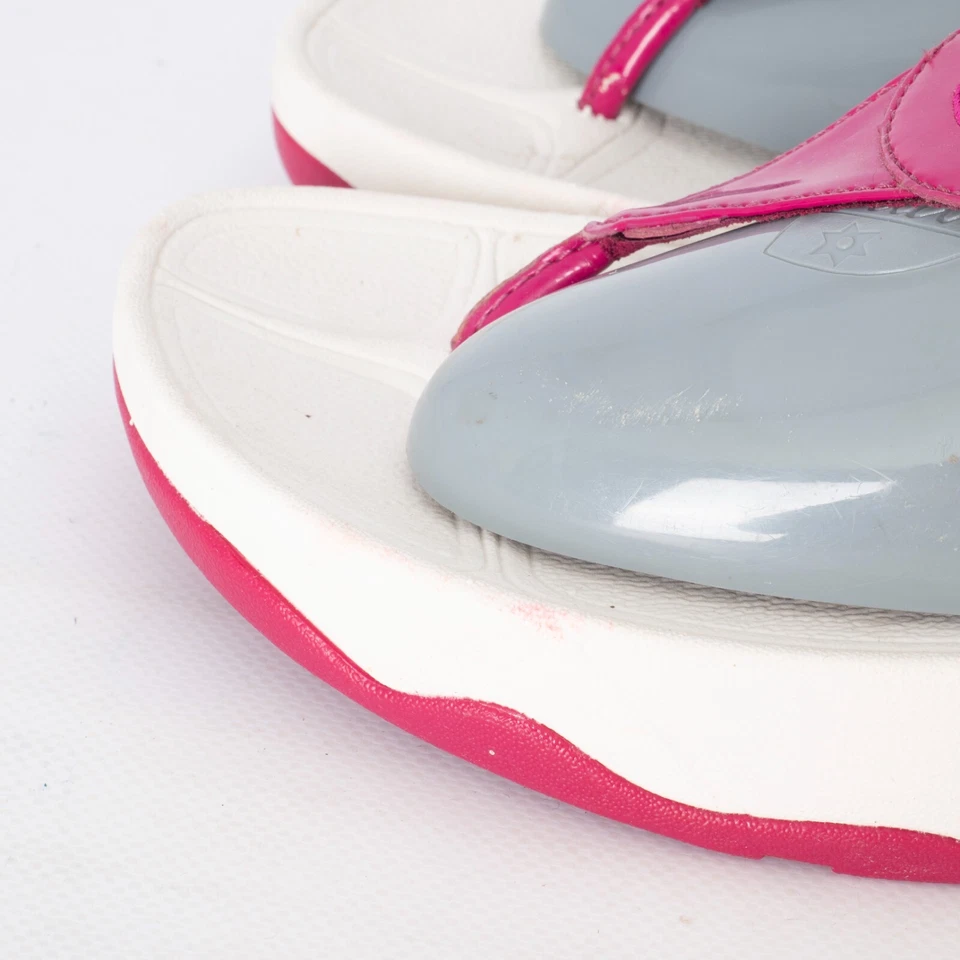 Sandálias plataforma FitFlop feminina flip flop tamanho EUA 8 Reino Unido 6 UE 39/25cm 033-058 - Imagem 2 de 4