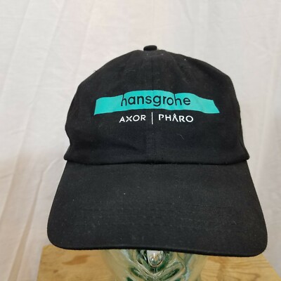 Hansgrohe Axor Pharo Plumbing Black Trucker Hat Ball Cap Adjustable Strapback