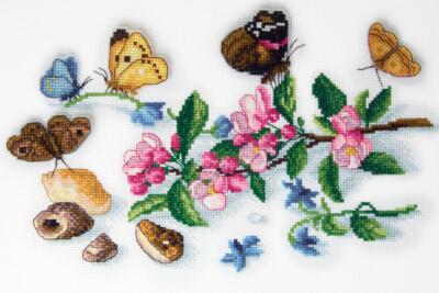 DIY Counted Cross Stitch Kit ''Favorite garden''