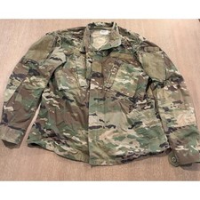 Army Combat Uniform ACU OCP Multicam Ripstop Coat Jacket Medium Short Mens Women