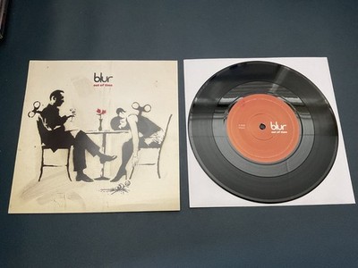 BLUR - OUT OF TIME - UNPLAYED 7' VINYL IN BANKSY PIC COVER  - UK SELLER