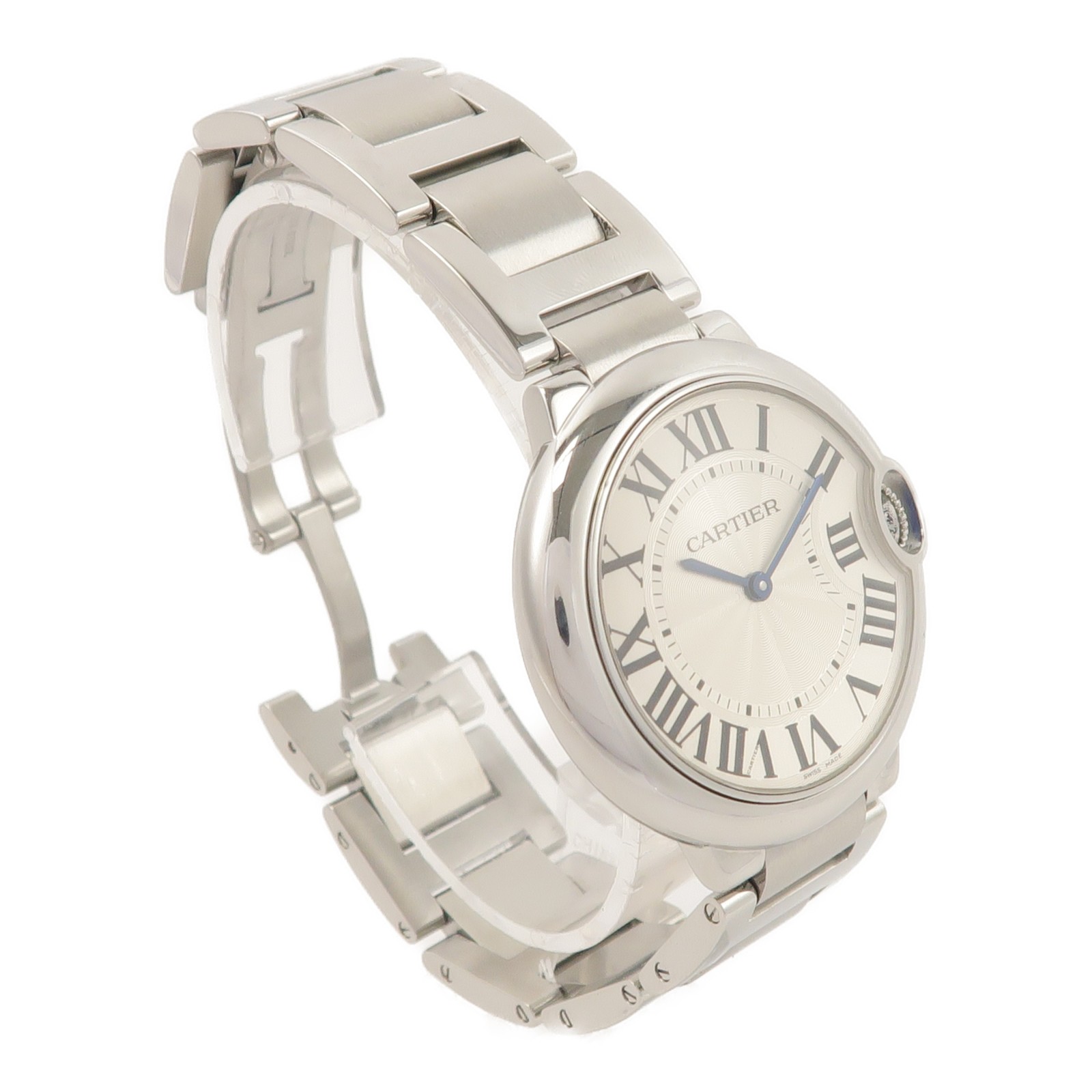 CARTIER Ballon Bleu Quartz Watch W69011Z4 Stainless Steel Silver image 4