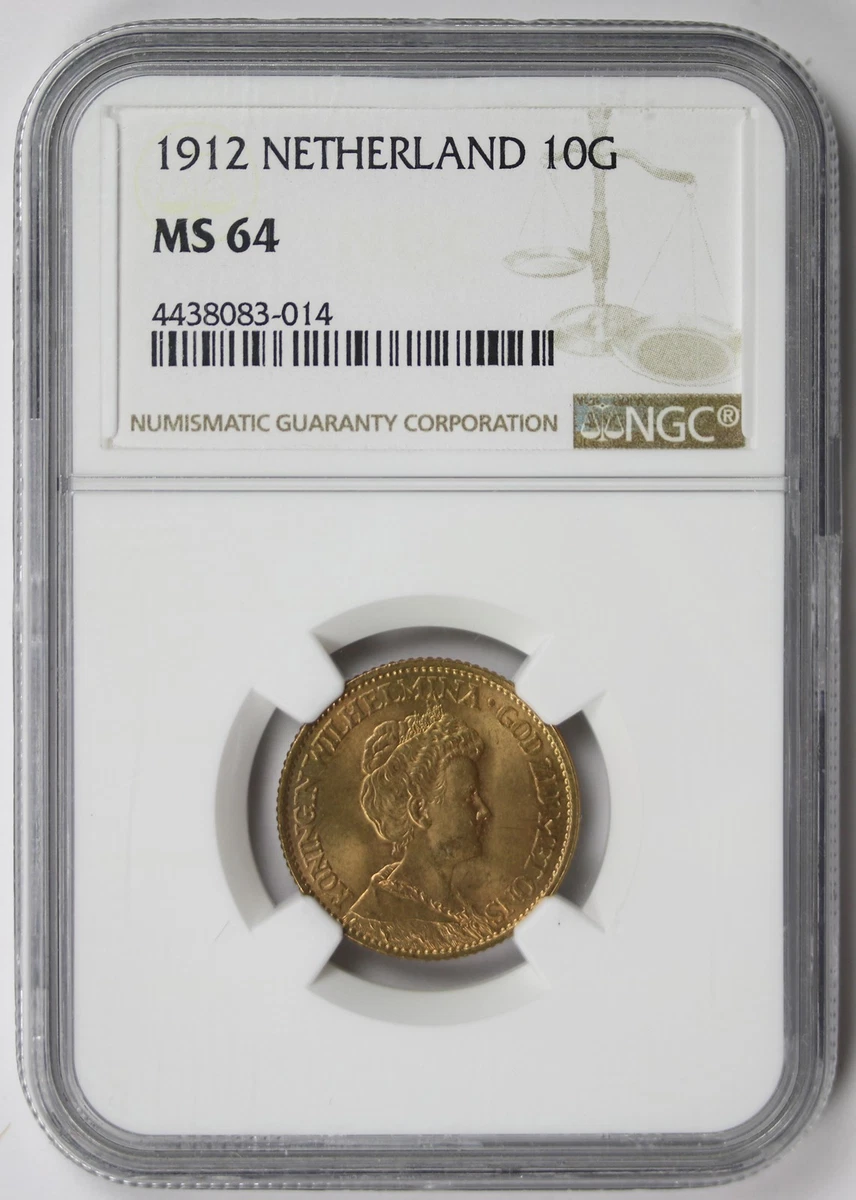 Gold MS 64 Graded Dutch Coins for sale | eBay