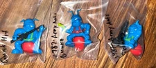 1987 Hasbro Army Ants - Blue Mortar Team - Loose- NOT COMPLETE BUT ALMOST- RARE!