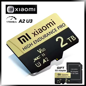 Carte Mémoire Xiaomi Micro SD 128, 256, 512 Go, 1 To, 2 To - Très Haute Capacité