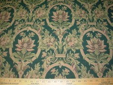 10 YDS REGAL TAPESTRY FLORAL VICTORIAN UPHOLSTERY FABRIC FOR LESS
