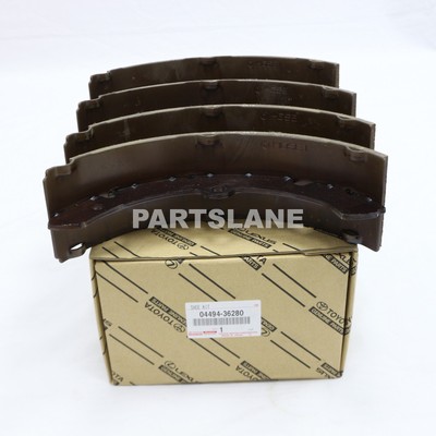 04494-36280 Toyota OEM Genuine SHOE KIT, REAR BRAKE | eBay