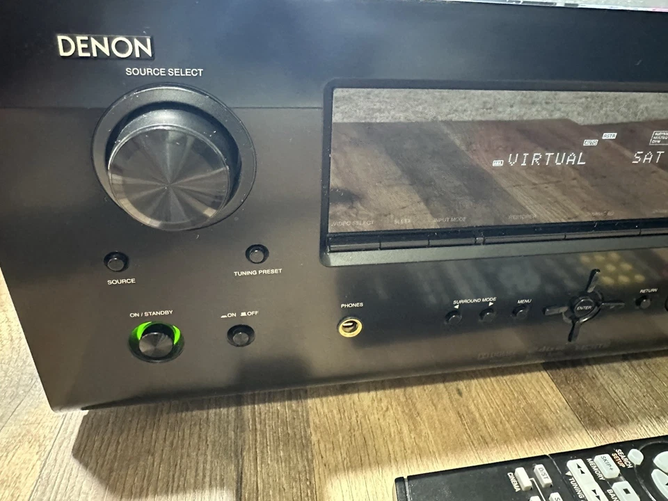 Denon AVR-590 - 5.1 Ch HDMI Home Theater Surround Sound Receiver Stereo System  - Image 2 of 4