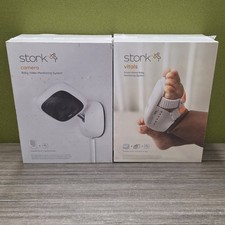 Masimo Stork Camera  Vitals Baby Monitor Wi  Fi/Bluetooth Two-Way Audio