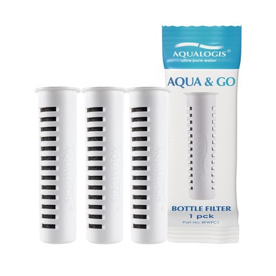 3x Sport Wasserfilter Kartusche für Aqualogis Dafi Brita Filterflaschen